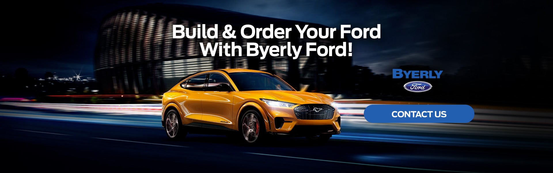 Build & Order Your Ford With Byerly Ford!